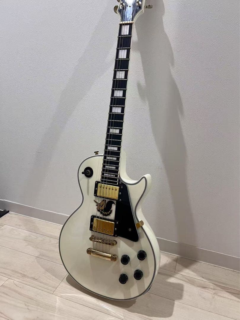 エレキギター ホワイト ハムバッカー