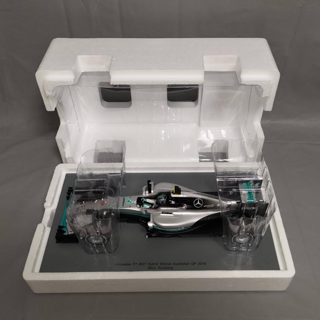 1/18 メルセデス F1 W07 2016 ロズベルグ #6 18S242