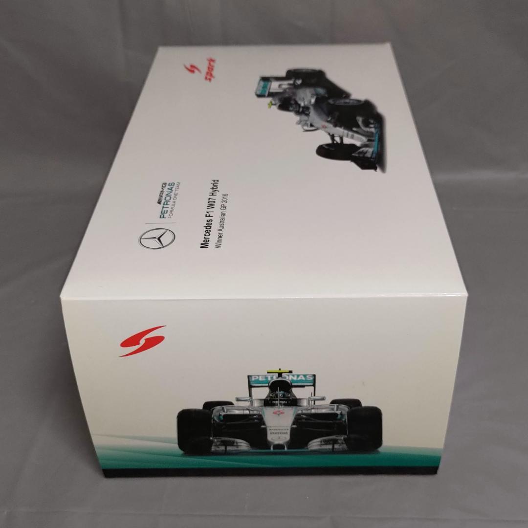 1/18 メルセデス F1 W07 2016 ロズベルグ #6 18S242