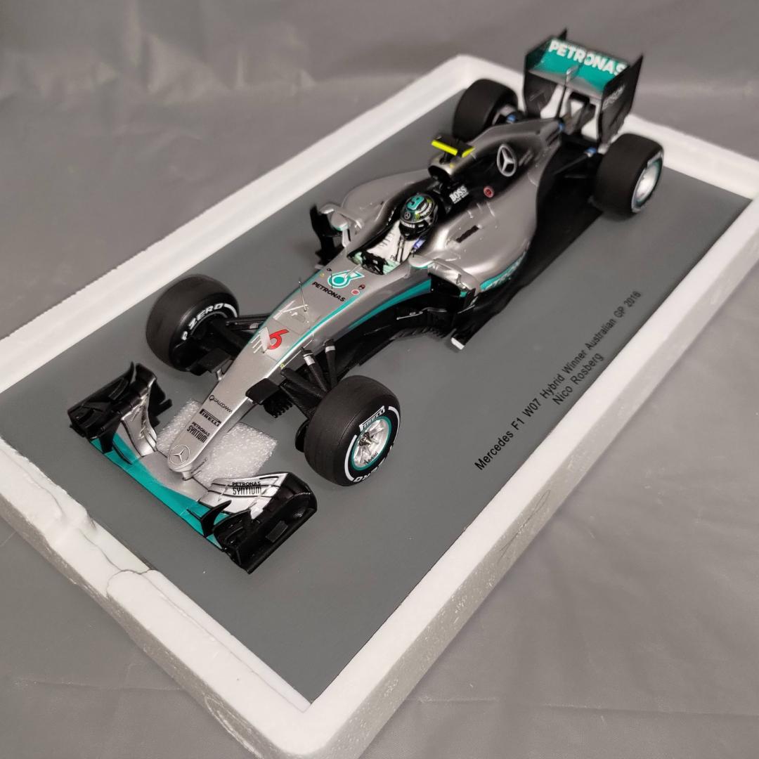 1/18 メルセデス F1 W07 2016 ロズベルグ #6 18S242