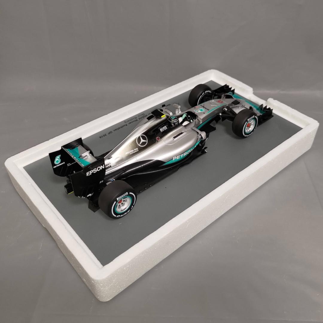 1/18 メルセデス F1 W07 2016 ロズベルグ #6 18S242