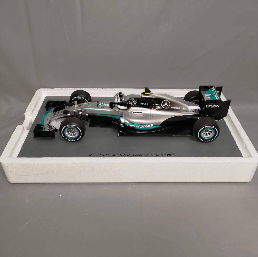 1/18 メルセデス F1 W07 2016 ロズベルグ #6 18S242