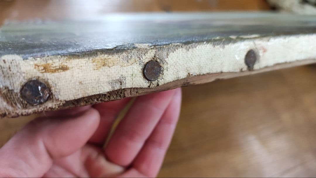 約150年前　フランスアンティーク 油絵