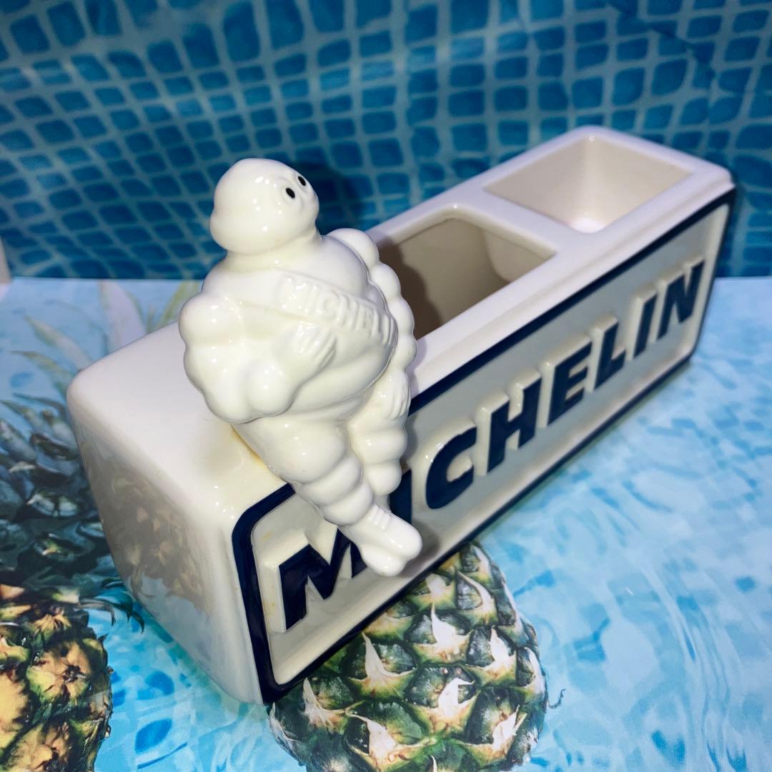 ミシュラン ビバンダム　陶器製ペン立て