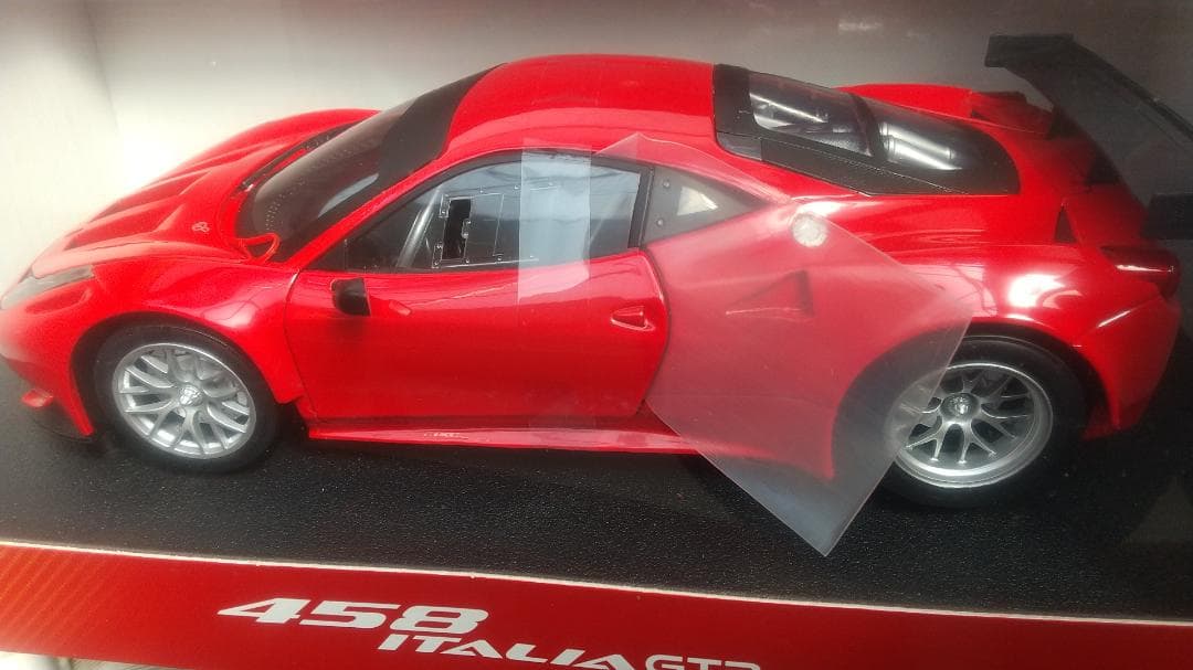 ミニカー Hot Wheels 458 Italia GT2 1:18