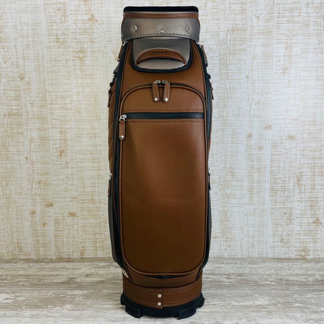 【美品】VESSEL APX Staff ベゼル　シンセティック　キャディバッグ