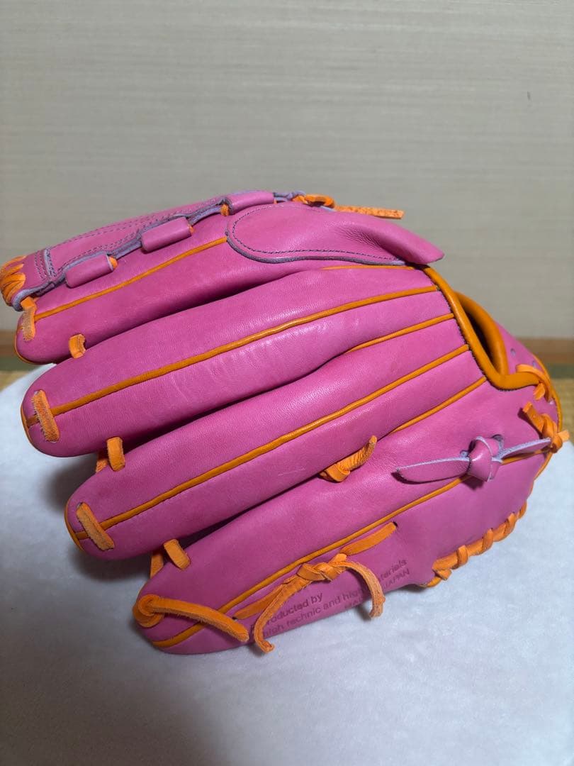 Sure Play 軟式投手用グラブ ピンク 鈴木翔太モデル