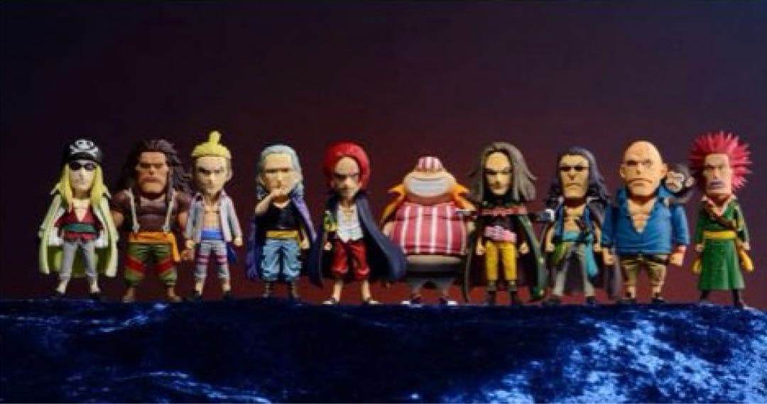 ワンピース RED 赤髪海賊団 プレミアムフィギュアセット