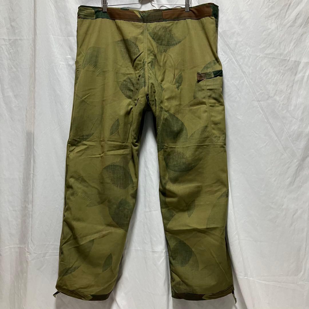 ベルギー軍　50's ブラッシュストロークカモ　dead stock 実物　前期