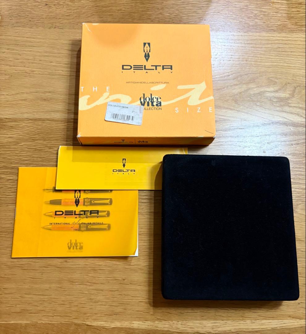 値下げ 【レア未使用】デルタ社　ドルチェビータ　ミディアム　ボールペン