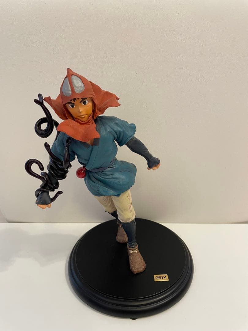 1000体限定シリアルナンバープレート付もののけ姫アシタカ フィギュア