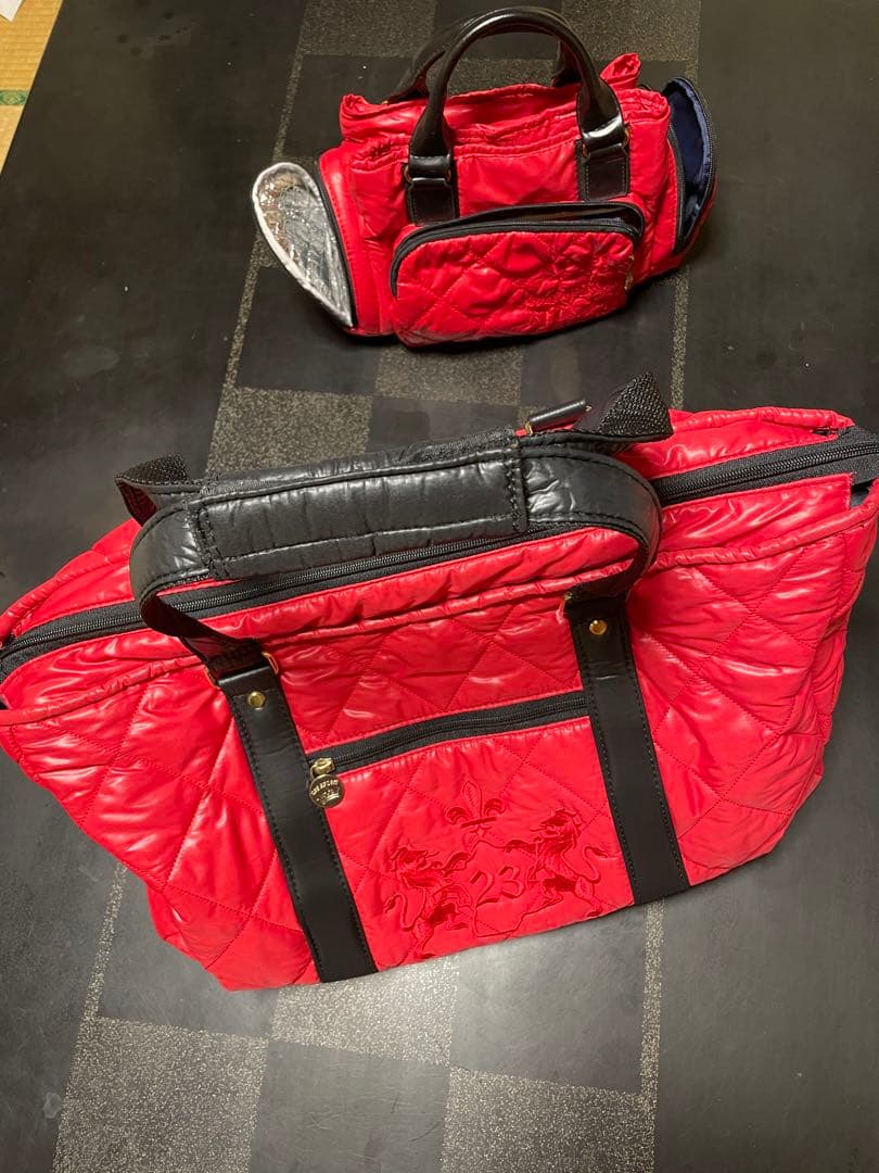 値下ゴルフボストンバック　カートバック　23区GOLF　2個　保冷保温バック