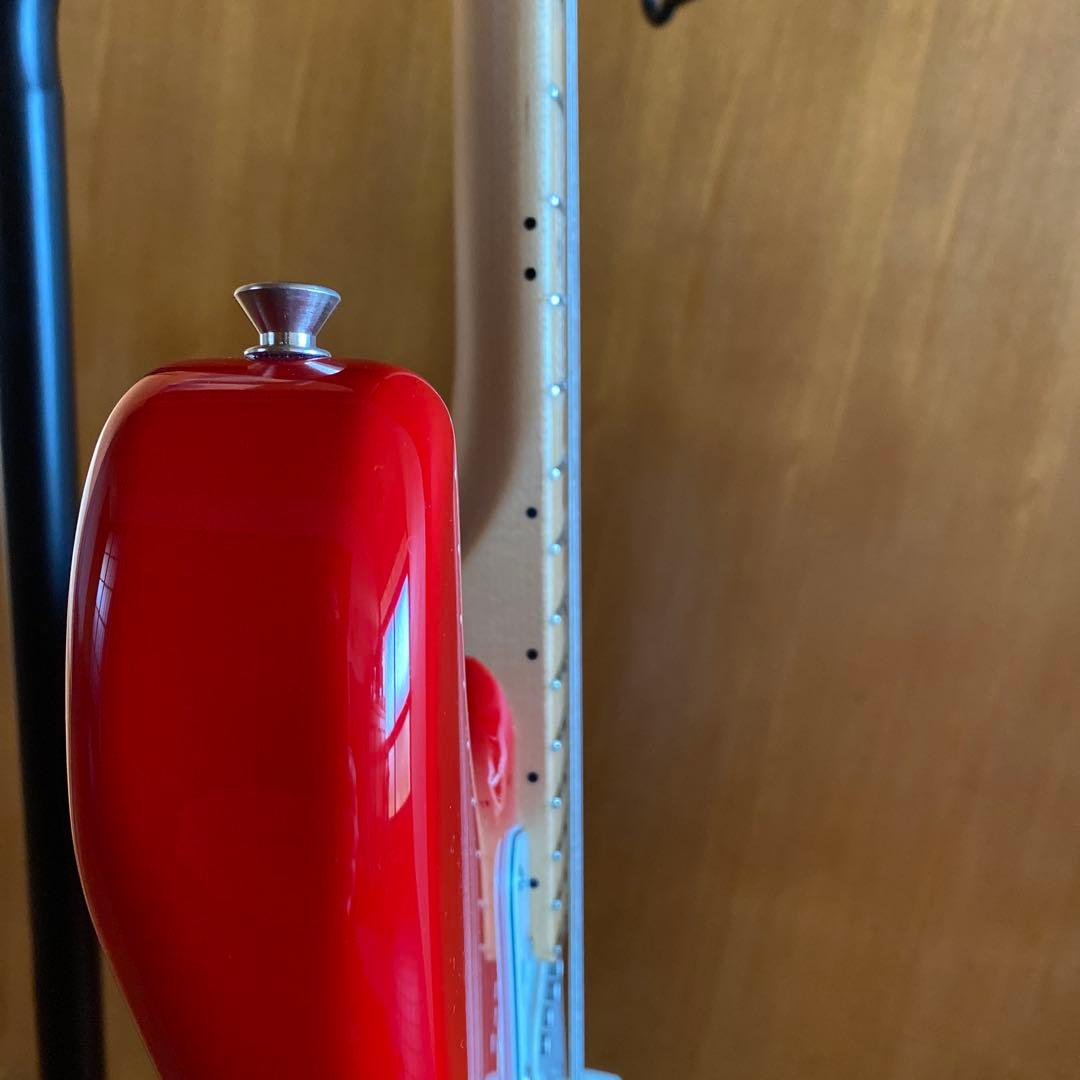 レッド エレキギター シングルコイル