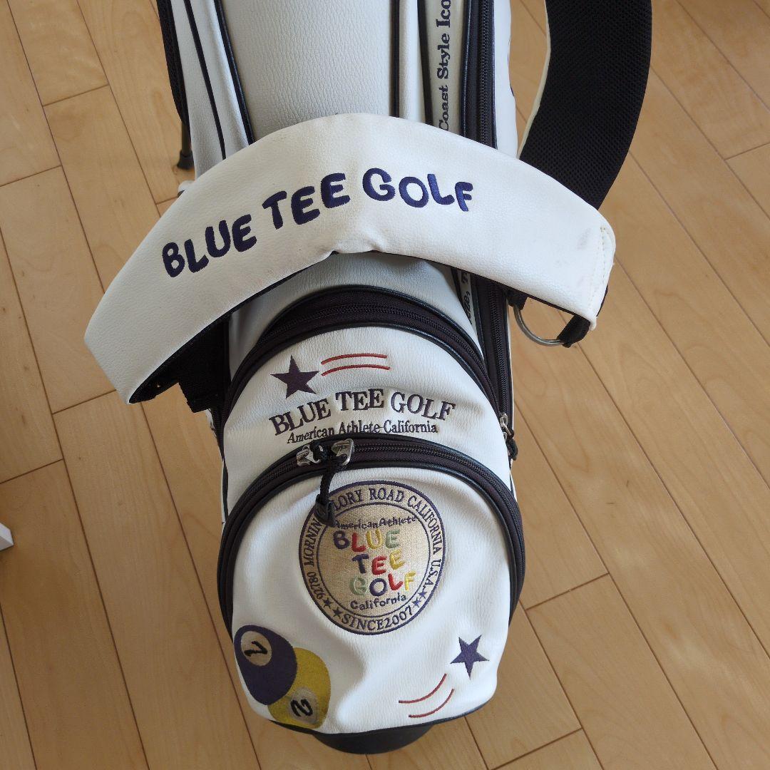 BLUE TEE GOLF キャディバッグ ホワイト