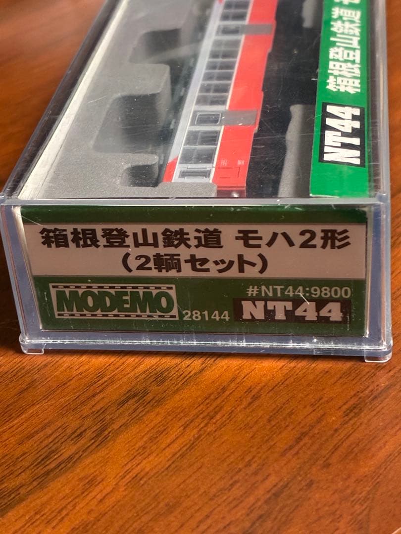 NT44 箱根登山鉄道モハ2形 (2輌セット)モデモ　ライト点灯動力動作確認済