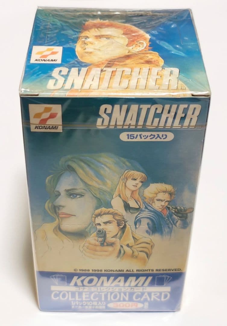 【カード】未開封シュリンク付き SNATCHER 1BOX
