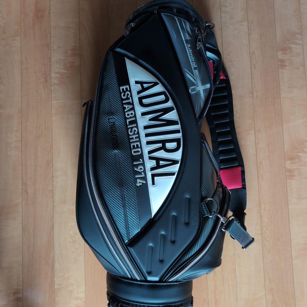 ADMRIAL ブラック ゴルフバッグ