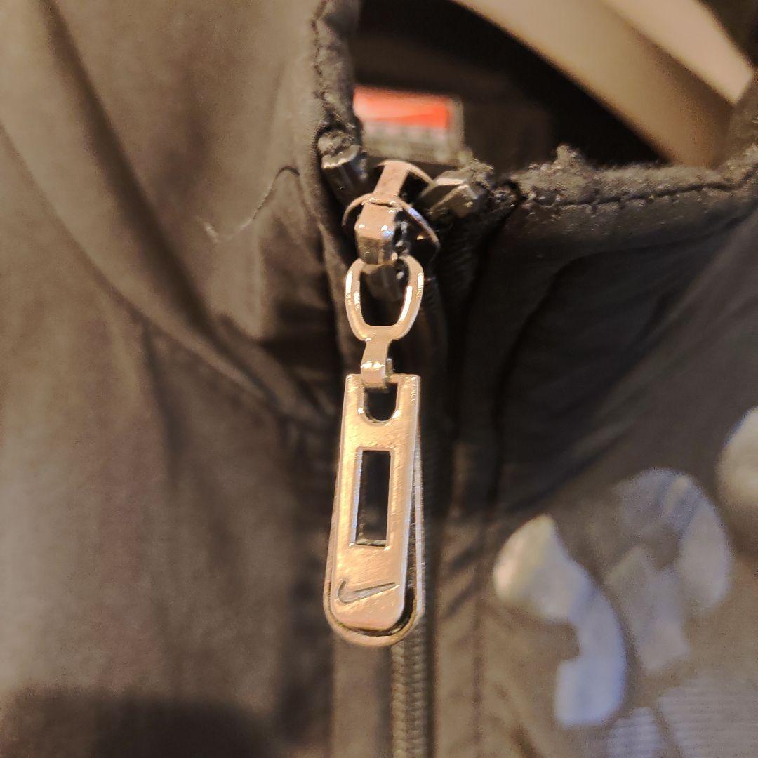 90‘　ナイキ　ナイロンジャケット　ロゴ　刺繍　L程度