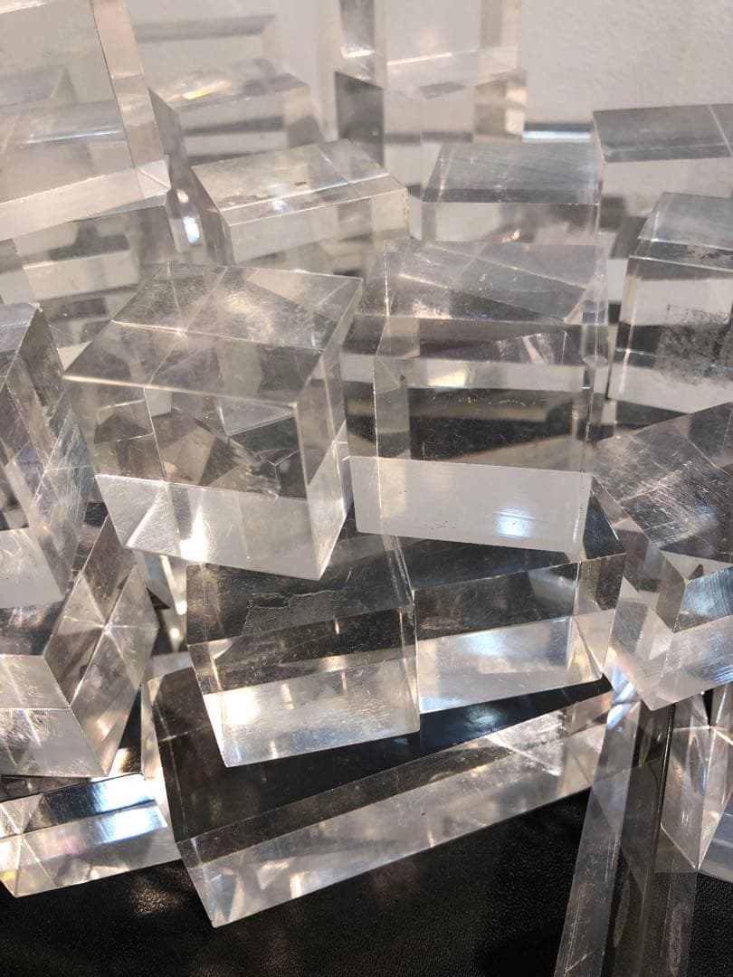 ディスプレイ アクリル　ディスプレイ用品　64個まとめ売り　キューブ