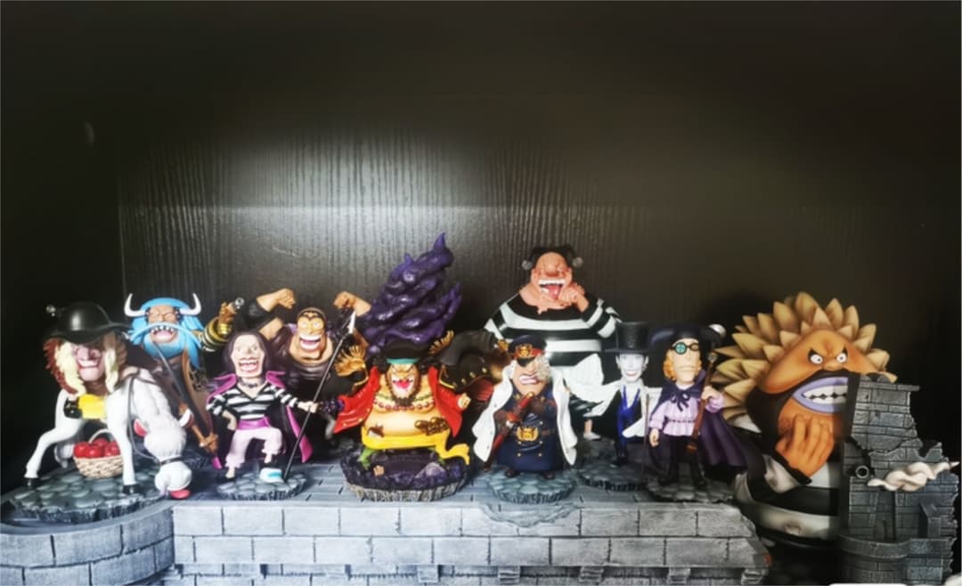 ワンピース　ワーコレ　黒ひげ海賊団　全員