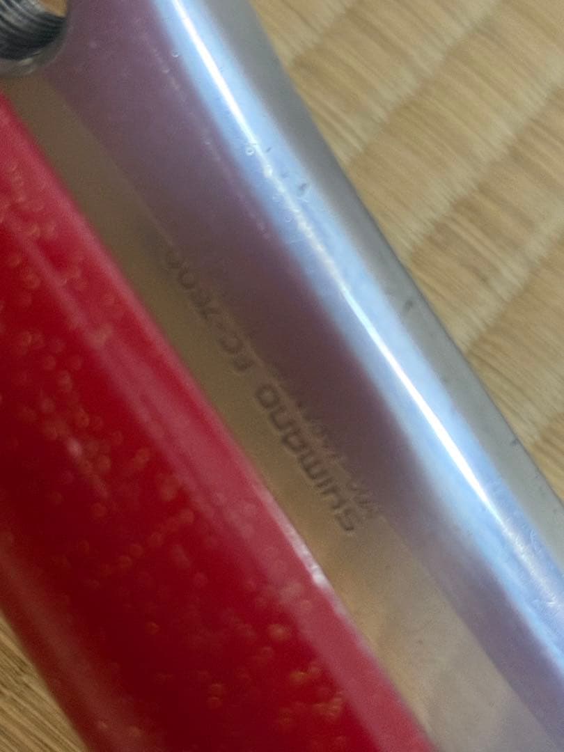 NJS UMEZAWA 金ラメ fc7600 クランク付きフレームセット