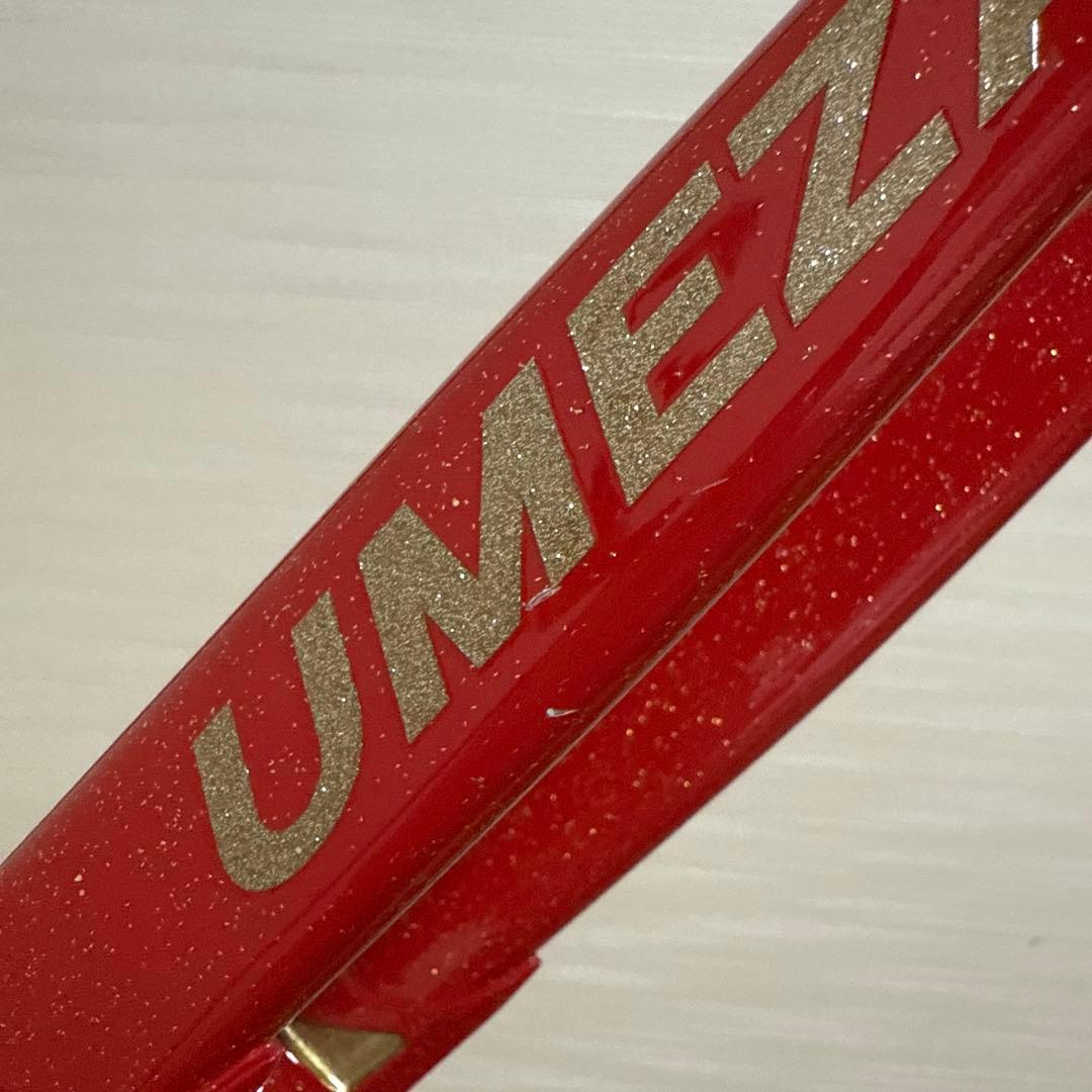 NJS UMEZAWA 金ラメ fc7600 クランク付きフレームセット