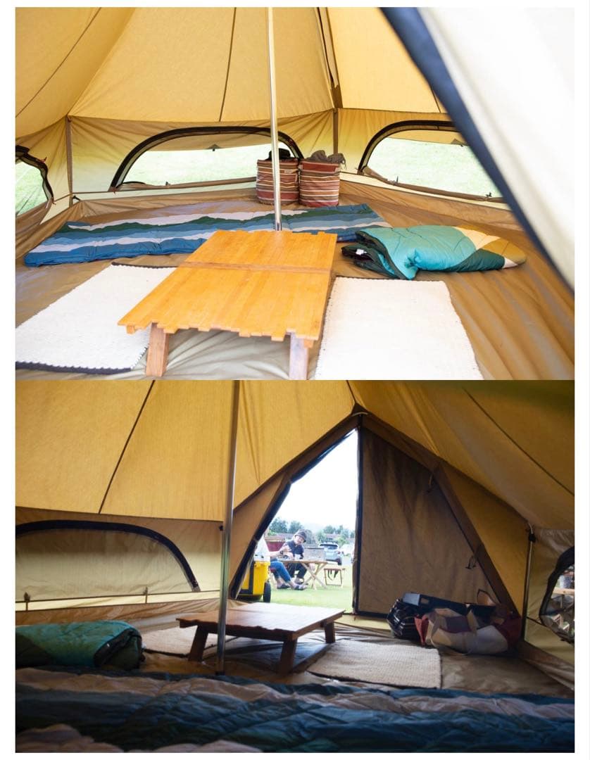 【美品・使用2回】グロッケ8 T/C フルセット｜PVCシート＋グランドマット付