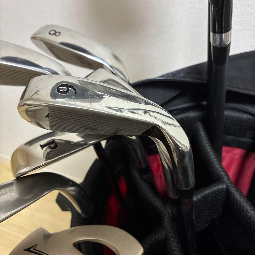 レフティ左利き用　WORLD EAGLE F-01α ゴルフクラブセット　10本