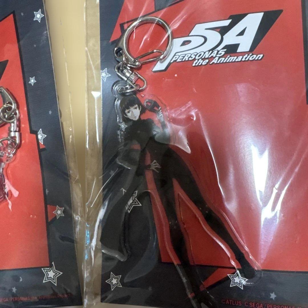 P5A アクリルキーホルダー　 ペルソナ5 秀尽学園高校購買部　8種コンプ