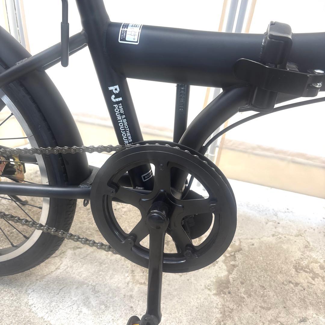 新品未使用 20インチ 折り畳み自転車 ブラック