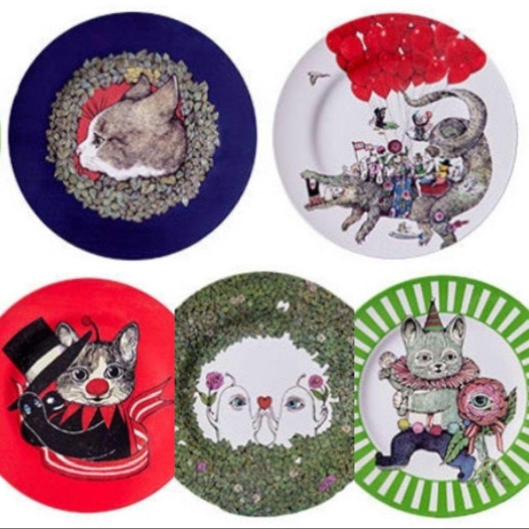 ヒグチユウコ CIRCUS展 プレート コンプリートセット