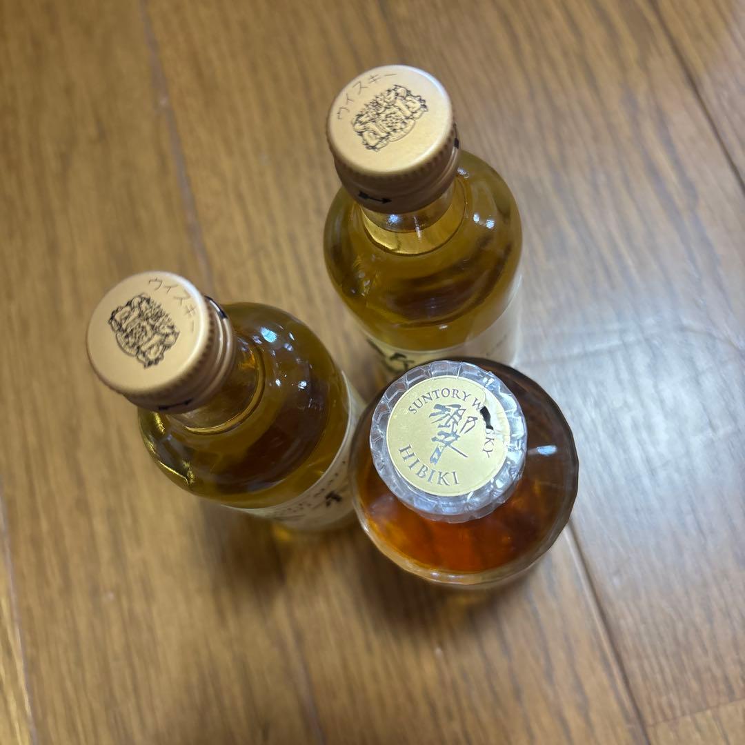 響17年、竹鶴、余市ミニボトルセット