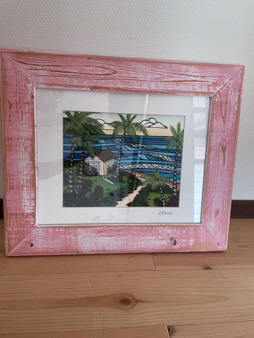 ねこです　Heather Brownアートフレーム 正規品