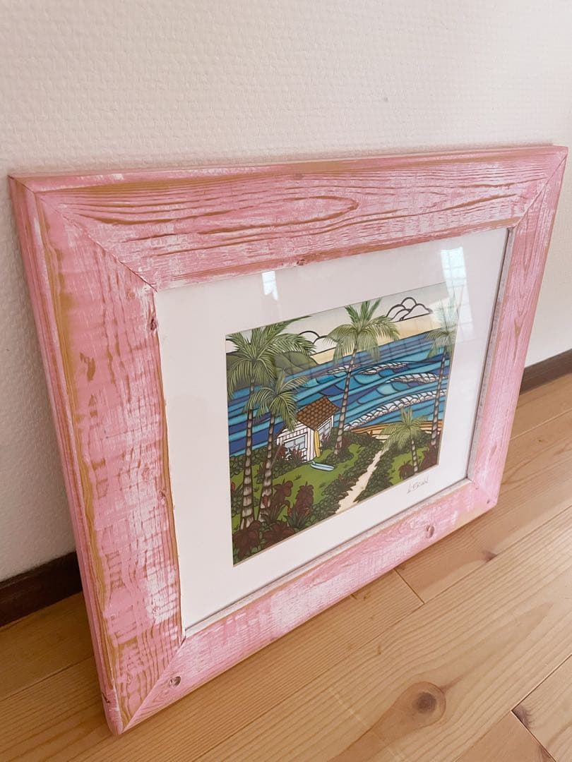 ねこです　Heather Brownアートフレーム 正規品