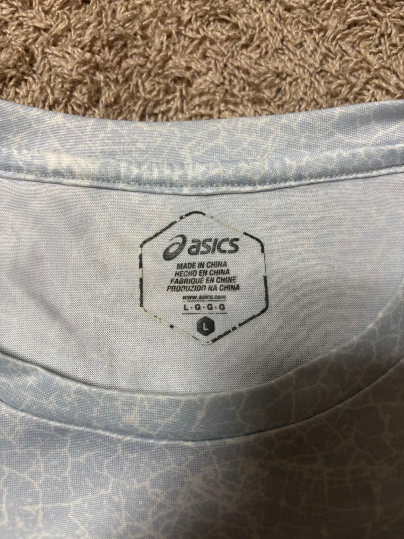 アシックス×エルドレッソ　半袖　Tシャツ　L