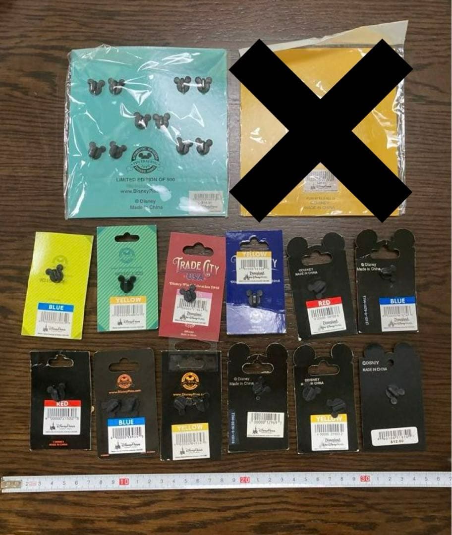 海外ディズニー　WDW チップとデール　ミッキー ミニー　ティンク　ピン　限定
