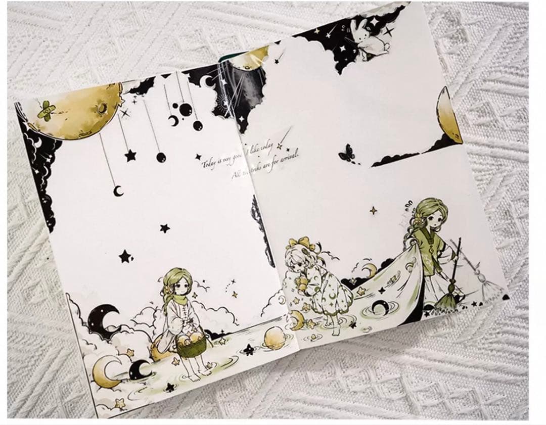 风见幸山《修月人》海外マスキングテープ　マステ 【2246】