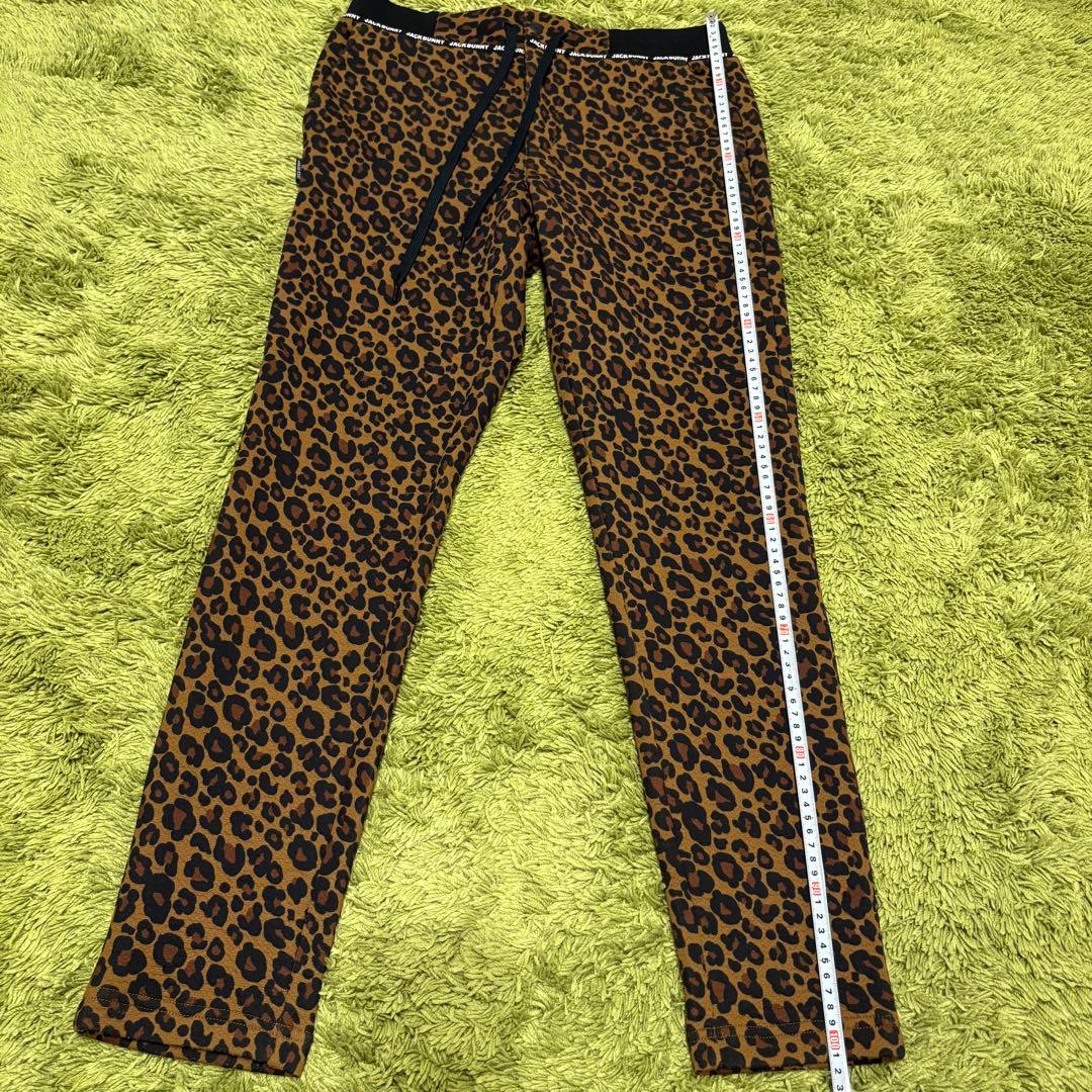 ジャックバニー Jack Bunny!! ジョガーパンツ レオパード サイズ5