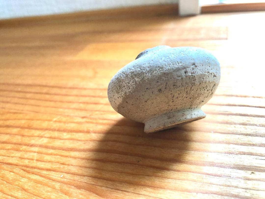 【タイ・骨董】宋胡録（スンコロク）白釉 小壺（1301年~1600年）