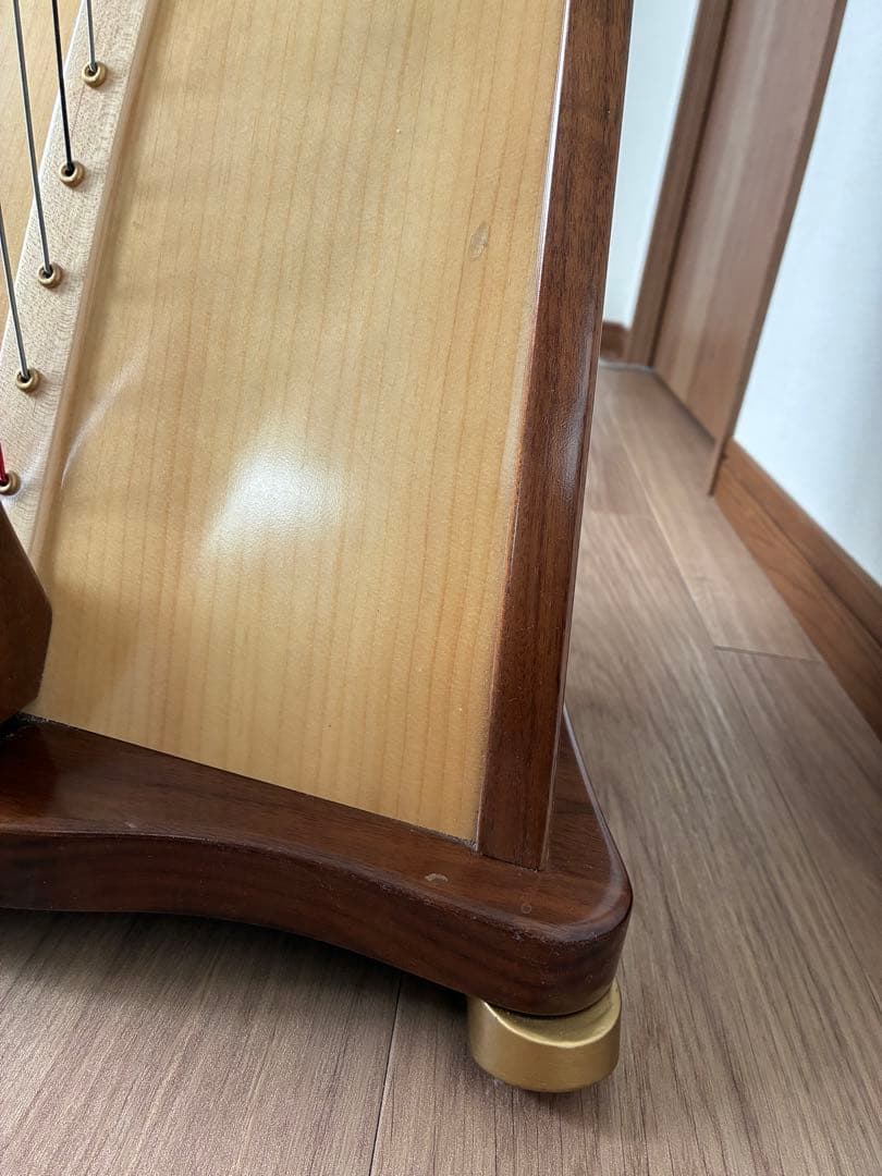 青山ハープ　NON PEDAL HARP 34S(WN)