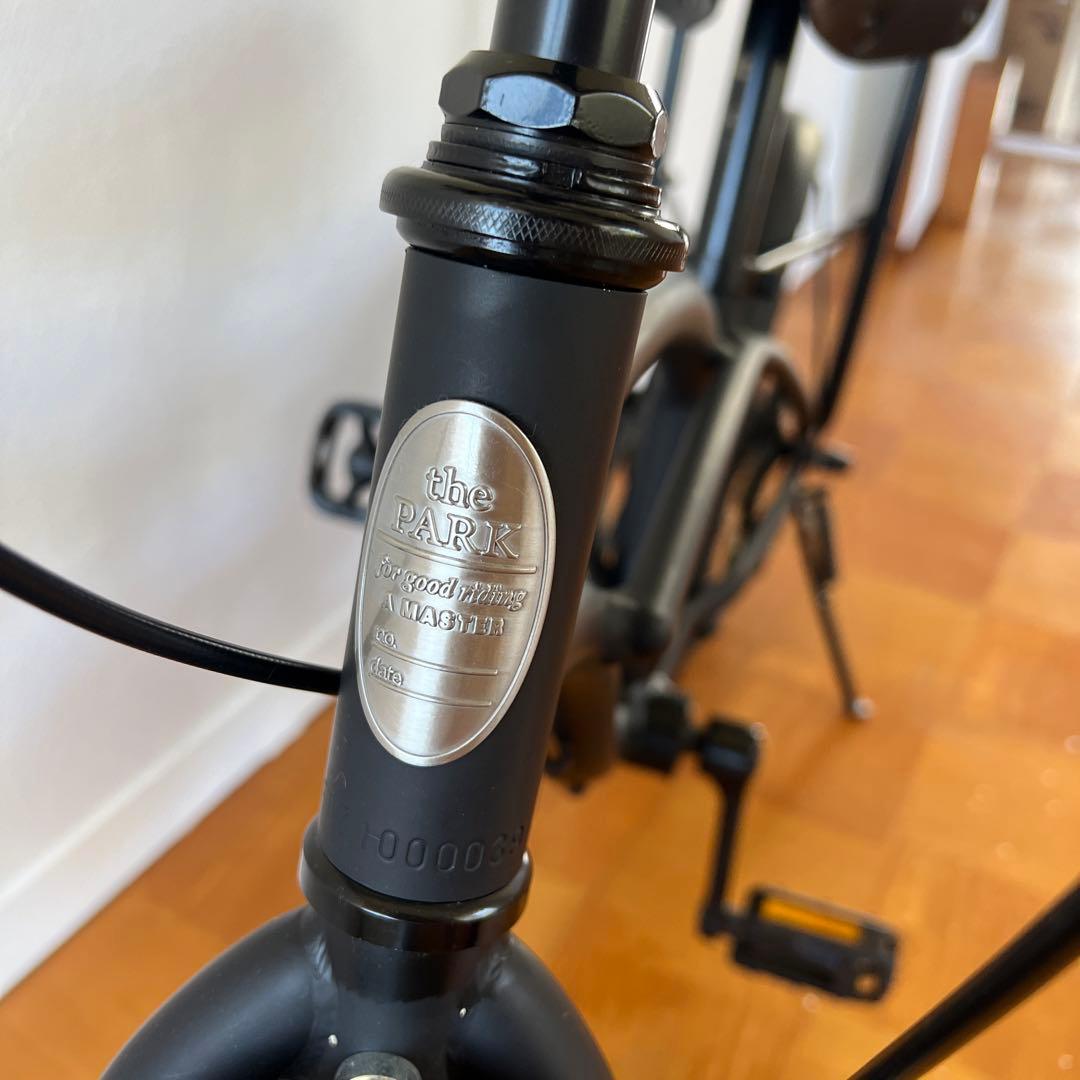 the PARK ビーチクルーザー　マットブラック16インチ