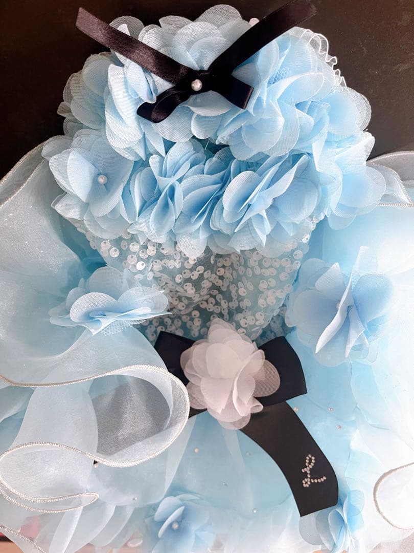 リュクスバーディ　luxebirdie ポンデザムールドレス　Mサイズ