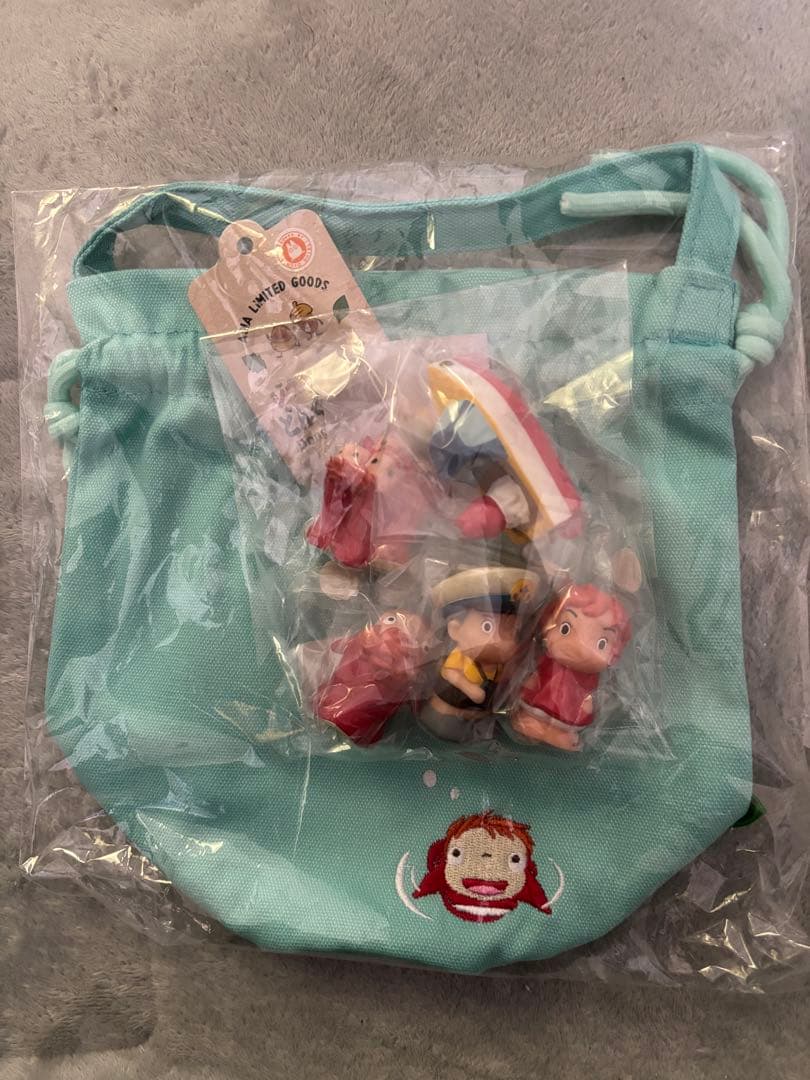 崖の上のポニョ 指人形 巾着