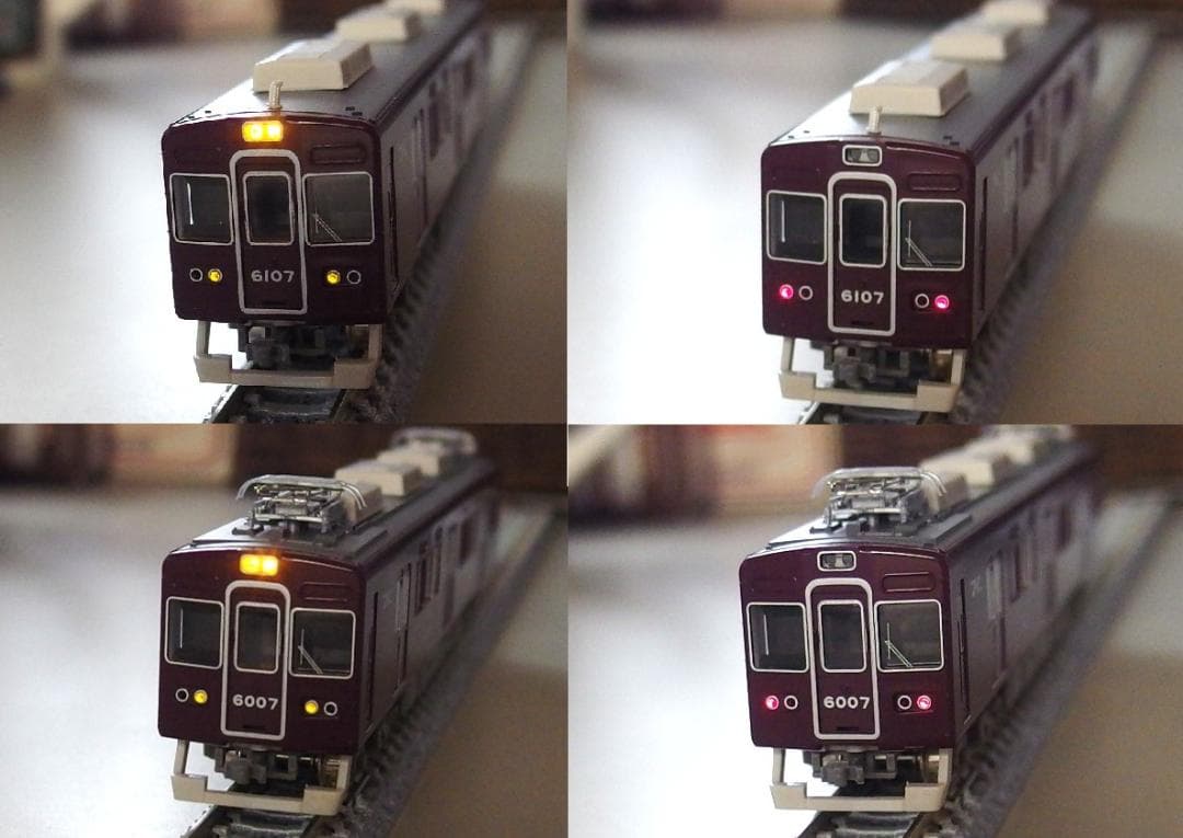 グリーンマックス 阪急6000系 宝塚線 旧塗装 基本+増結8両セット