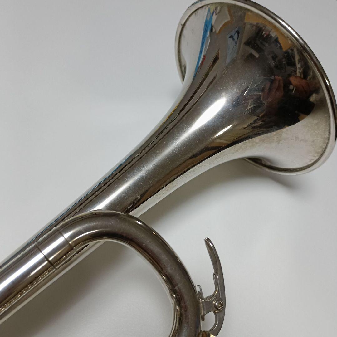 【ジャンク】YAMAHA YTR-135 シルバートランペット マウスピース無し