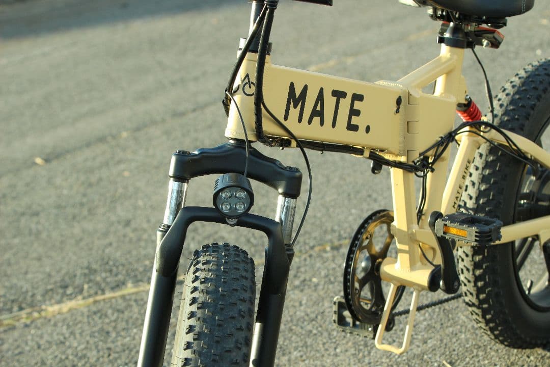 電動アシスト自転車　ファットバイク　MATE.