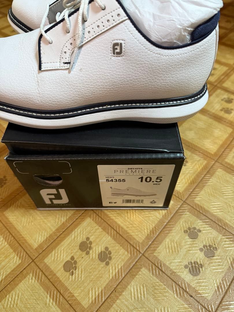 FJフットジョイゴルフシューズ57948J 27cmスパイクレス