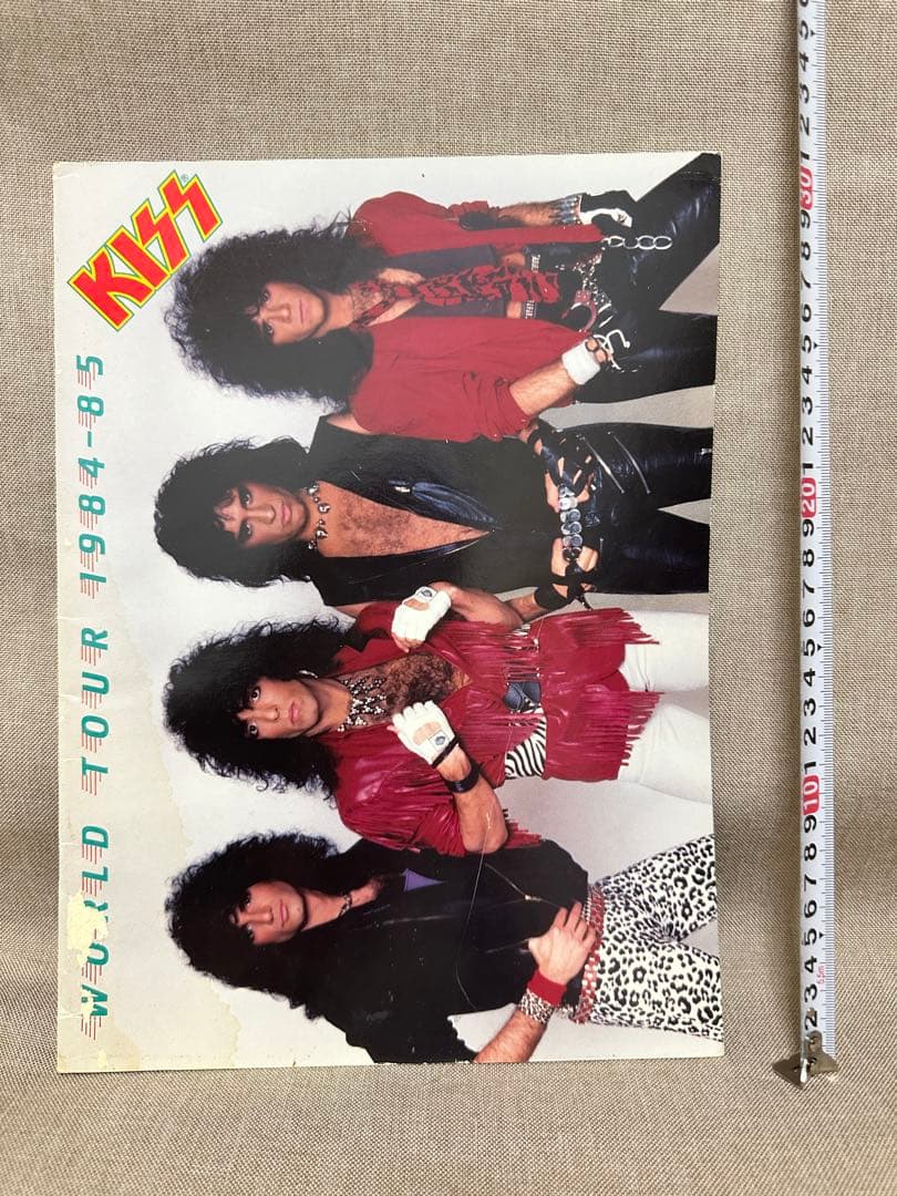 北米版KISS1984-85Animalize World tourツアーブック