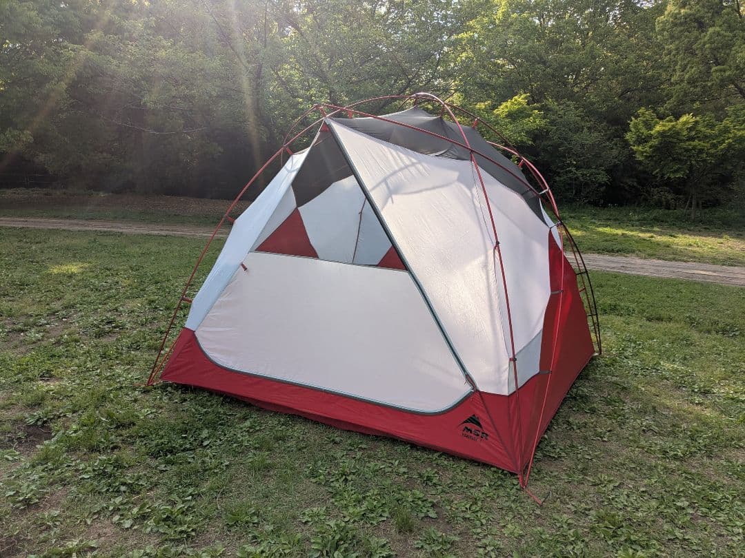 MSR（エムエスアール）　ハビチュード4　別売MSRフットプリント付き