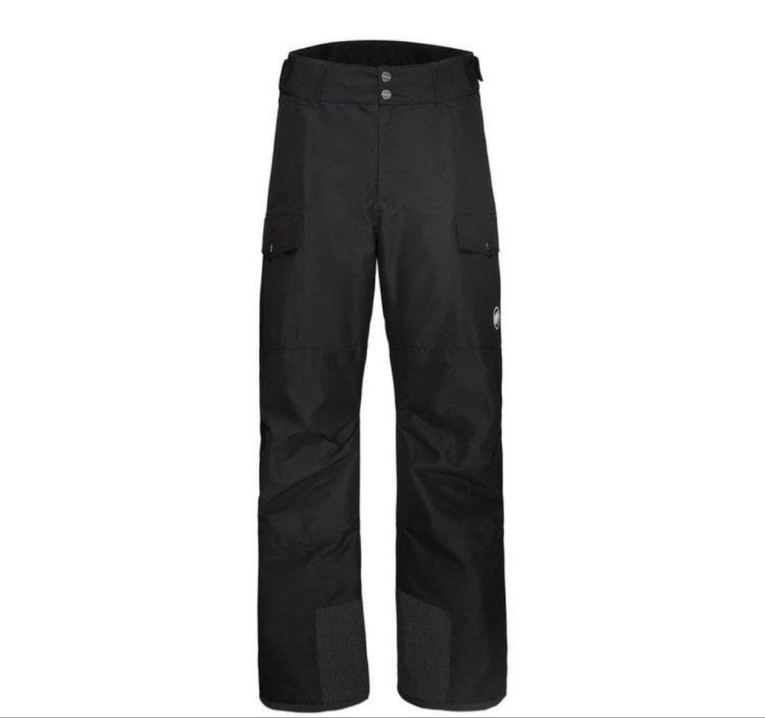新品MAMMUT マムート スキースノーボードパンツ メンズ M ブラック